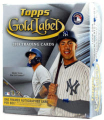 2018 Topps Gold Label Baseball Hobby Box